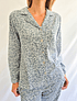 Pijama mujer Amalia/ Hortensia azul