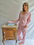 Pijama mujer Amalia/ Hortensia terracota