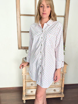 Camisa de dormir Gracia/ Rosa rosada