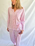 Pijama mujer Amalia/ Hortensias rosadas