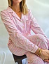 Pijama mujer Amalia/ Hortensias rosadas