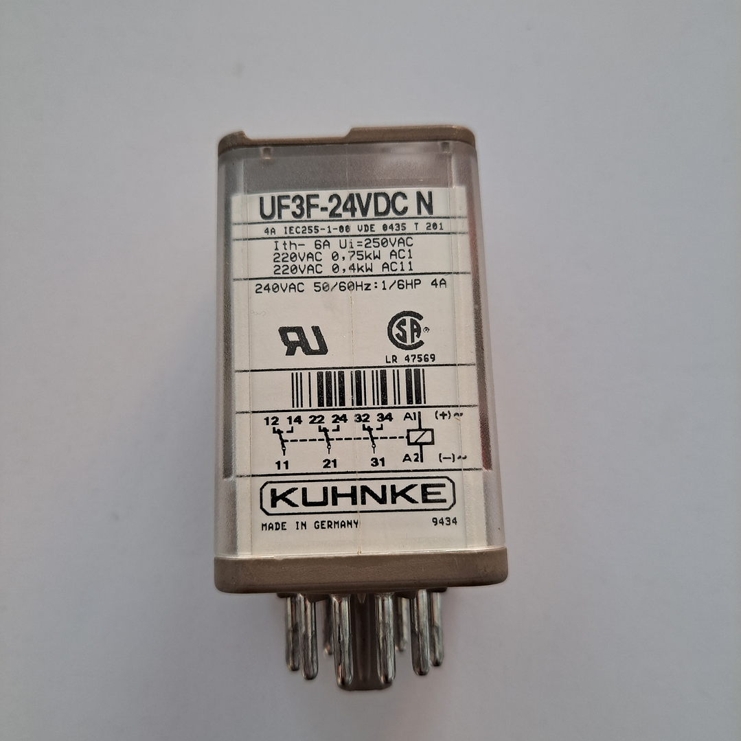 Relés Kuhnke - UF3F-24VDCN 1