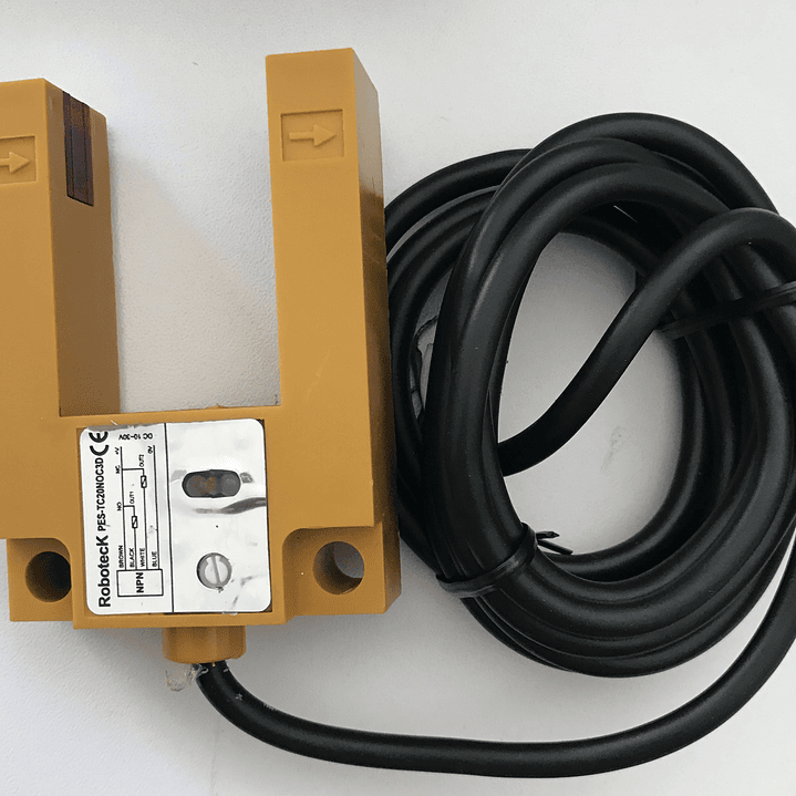 Interruptor de Sensor Óptico Roboteck - PES-TC20P0C3D 1