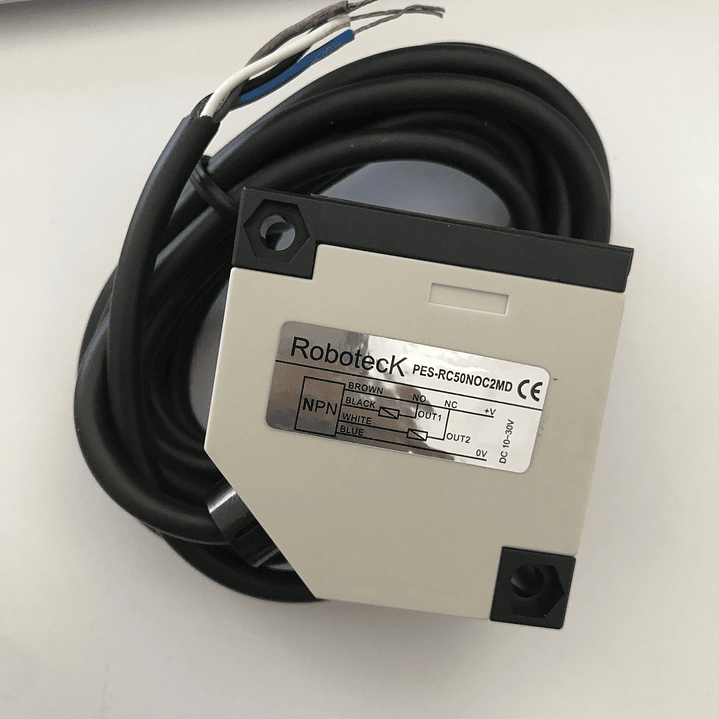 Sensor Fotoeléctrico Roboteck - PES-RC50P0C2MD 1
