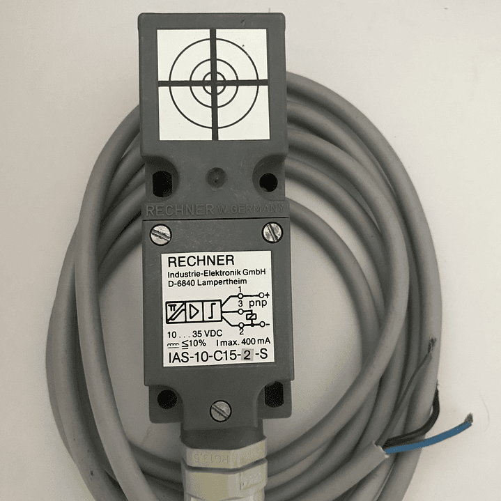 Sensor Inductivo RECHNER - IAS-10-C15-2-S 1