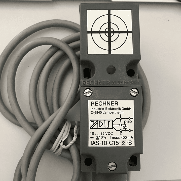 Sensor Inductivo RECHNER - IAS-10-C15-2-S 2