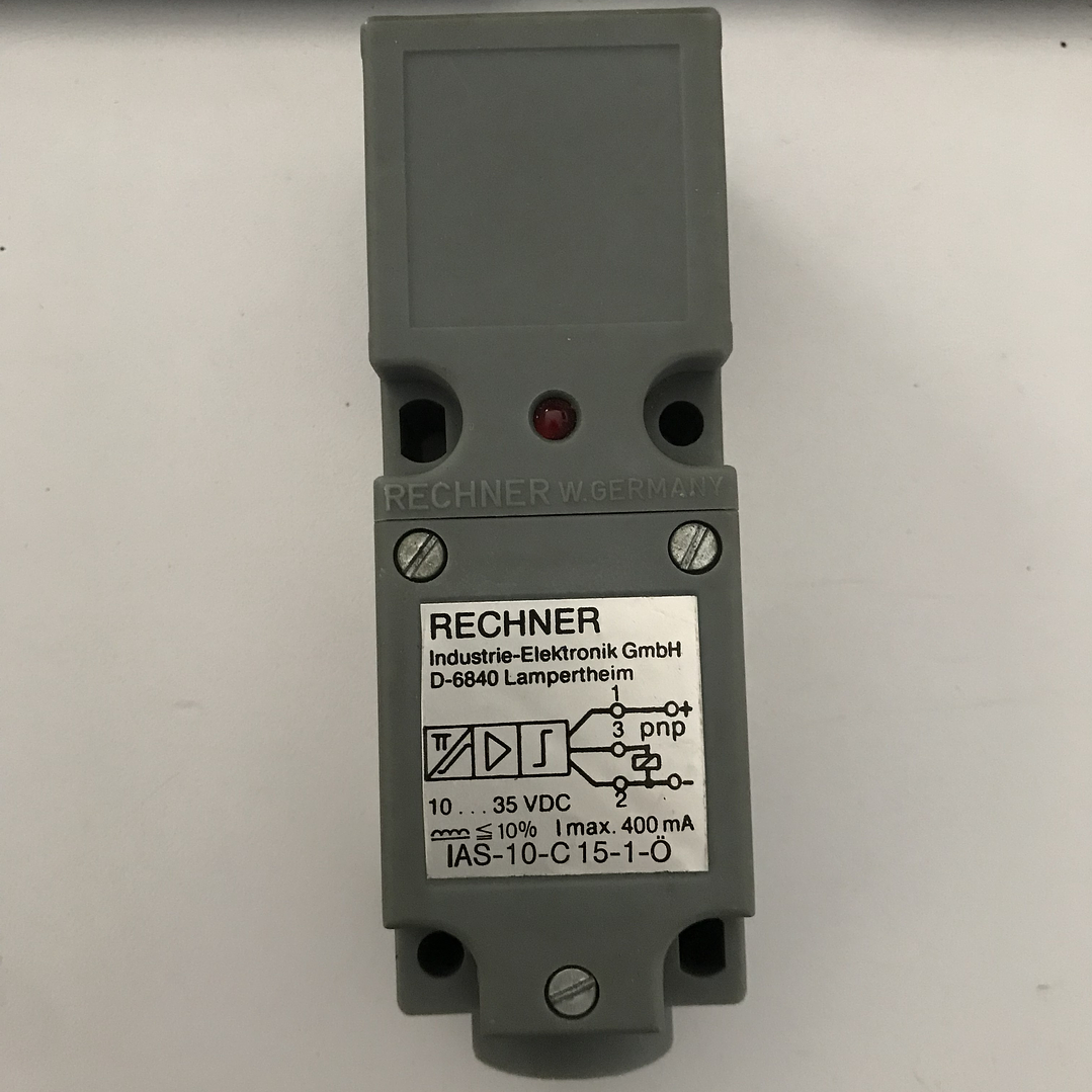 Sensor Inductivo RECHNER - IAS-10-C15-1-0 1