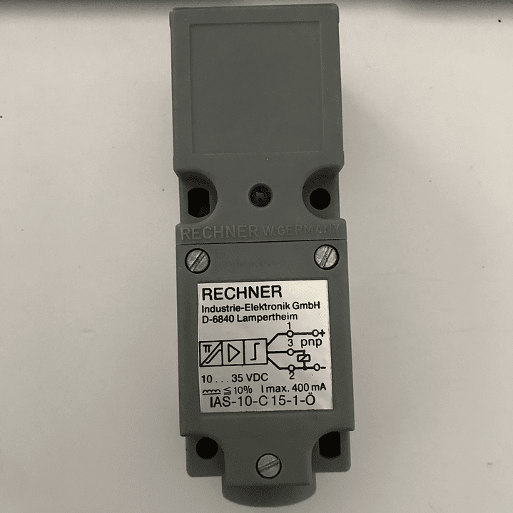 Sensor Inductivo RECHNER - IAS-10-C15-1-0 1