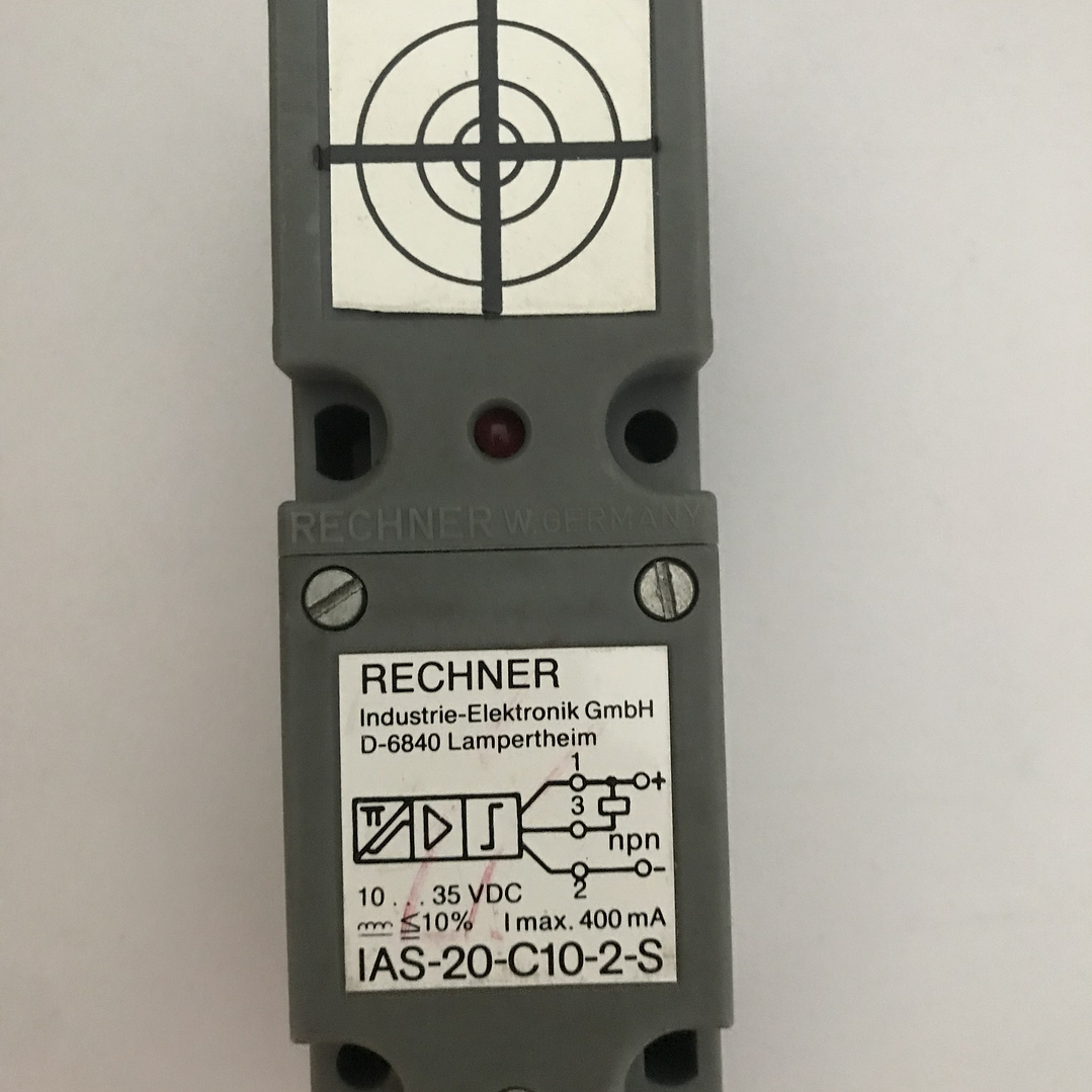 Sensor Inductivo RECHNER - IAS-20-C10-2-S 1