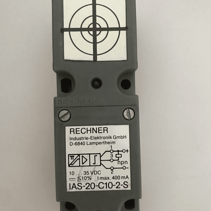Sensor Inductivo RECHNER - IAS-20-C10-2-S 1