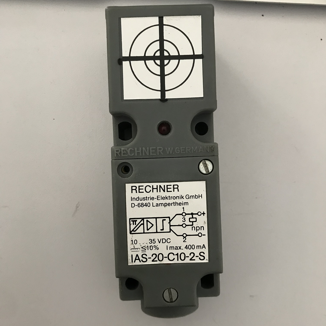 Sensor Inductivo RECHNER - IAS-20-C10-2-S 2