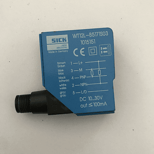Sensor Fotoeléctrico (Fotocélula) SICK - WT12L-B517503
