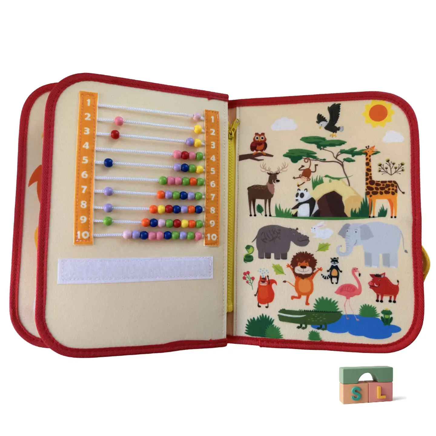 Maletín Sensorial de Aprendizaje Integral: Mi Primera Estación de Juegos (7 en 1) 2