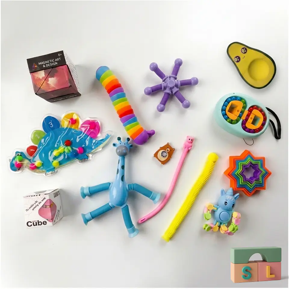 Kit Antiestrés y Sensorial SensoryLab (13 piezas + Mochila) 2