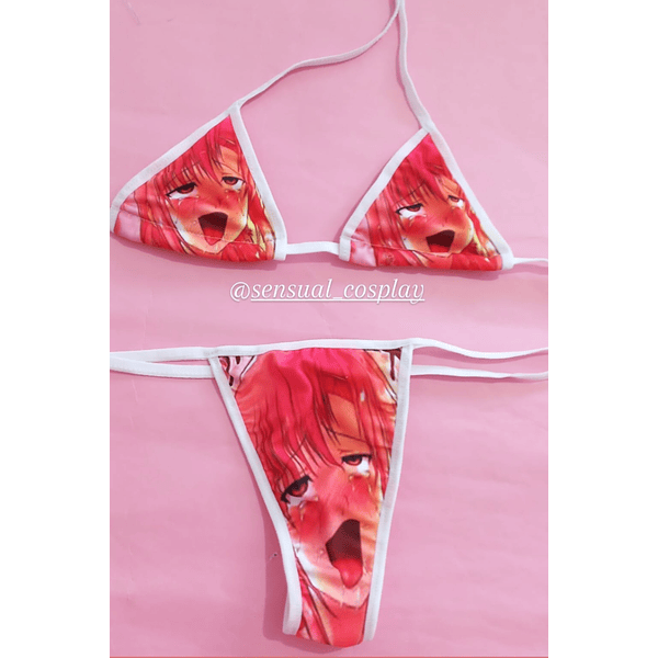 Mini bikini ahegao color 