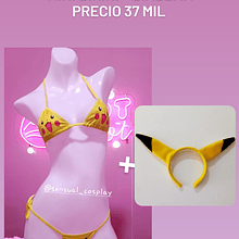 Conjunto mini pikachu 