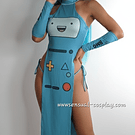 Bmo vestido + muñequeras + panty