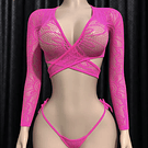 Malla conjunto pink