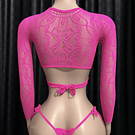 Malla conjunto pink
