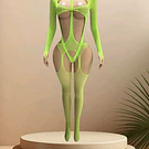 Malla doble verde
