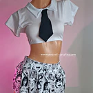 Colegiala ahegao