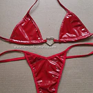 Mini rojo sintetico 