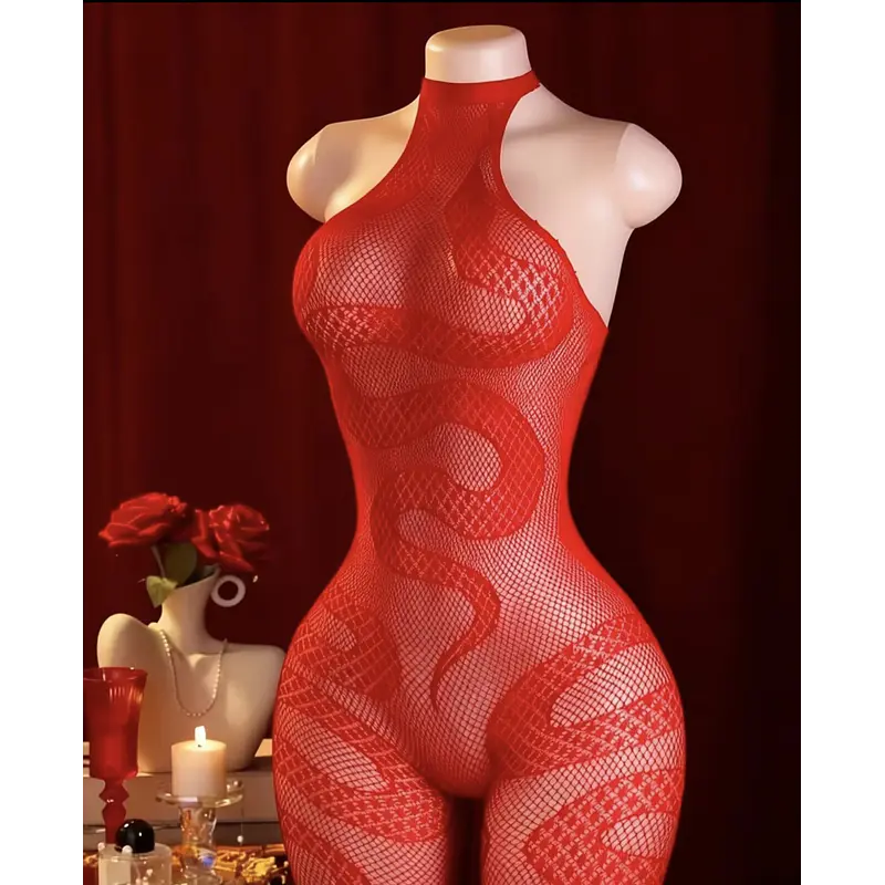 Malla snake roja