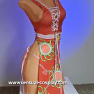 Boa Vestido + panty rojo
