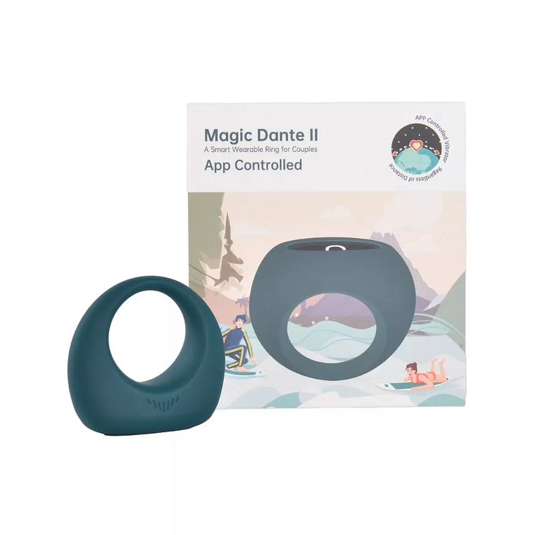 Anillo Vibrador Magic Dante II con APP – Para parejas atrevidas 1