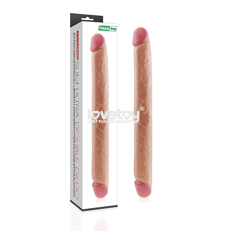 Dildo doble Slim Ultra 43cm KingSized LOVETOY 1