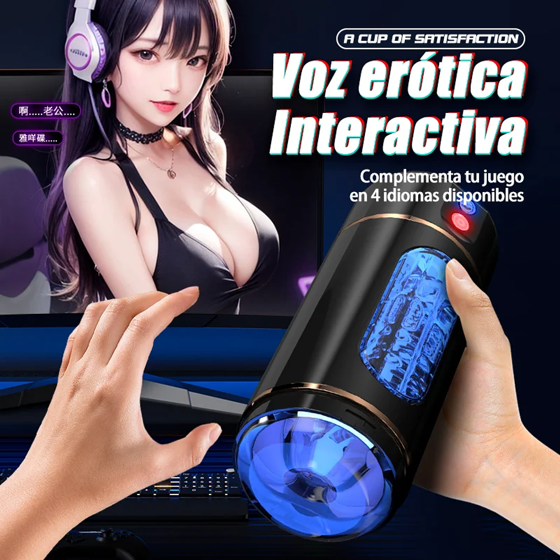 Masturbador Automatico Hunter 6