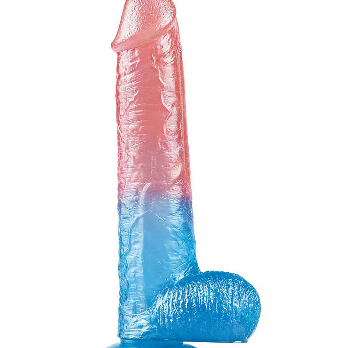 Dildo bicolor con ventosa Lovetoy Dazzle Studs 9