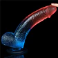 Dildo bicolor con ventosa Lovetoy Dazzle Studs 9