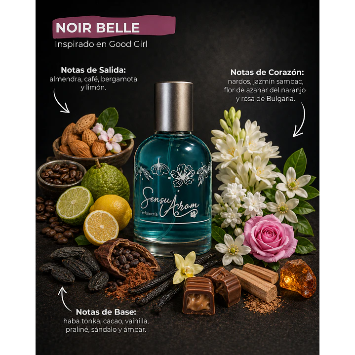 NOIR BELLE  Inspirado en good girl  1