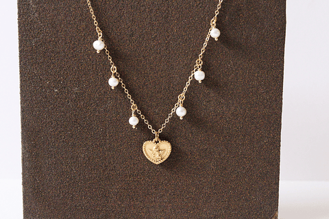 Collar Querubín perlitas