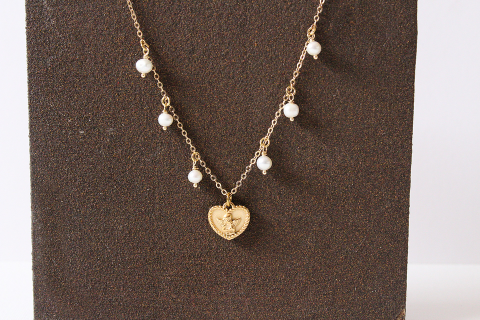 Collar Querubín perlitas 1