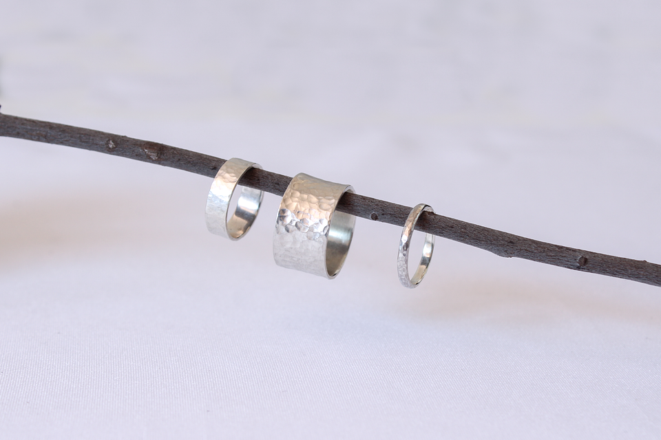 Anillos texturizados 1