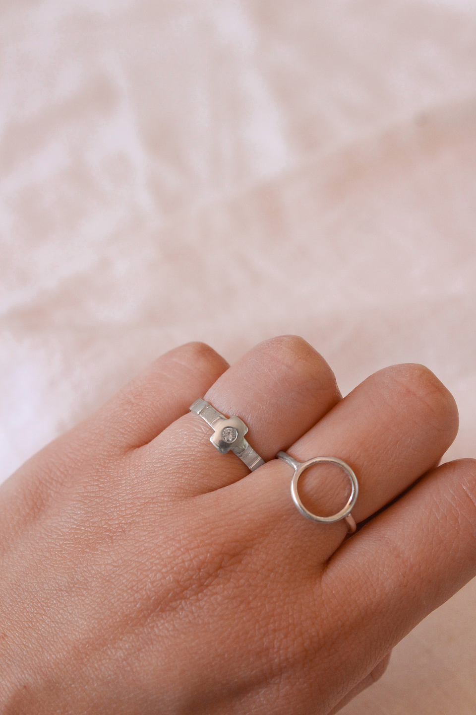 Denario con circón 5