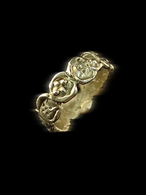 Anillo Monedas de Bronce M