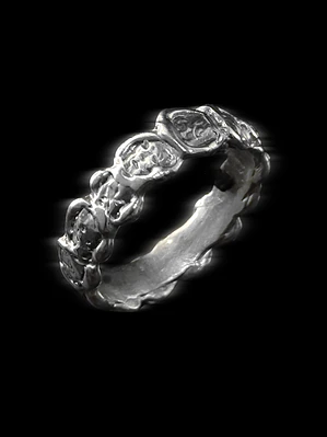 Anillo Monedas de Plata M