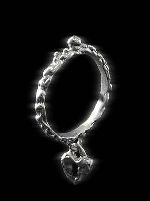 Anillo Pepita y Charm de Corazón