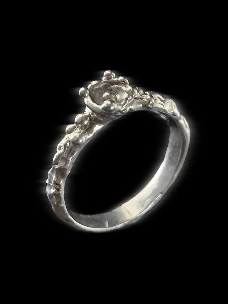 Anillo Milk de Plata 1