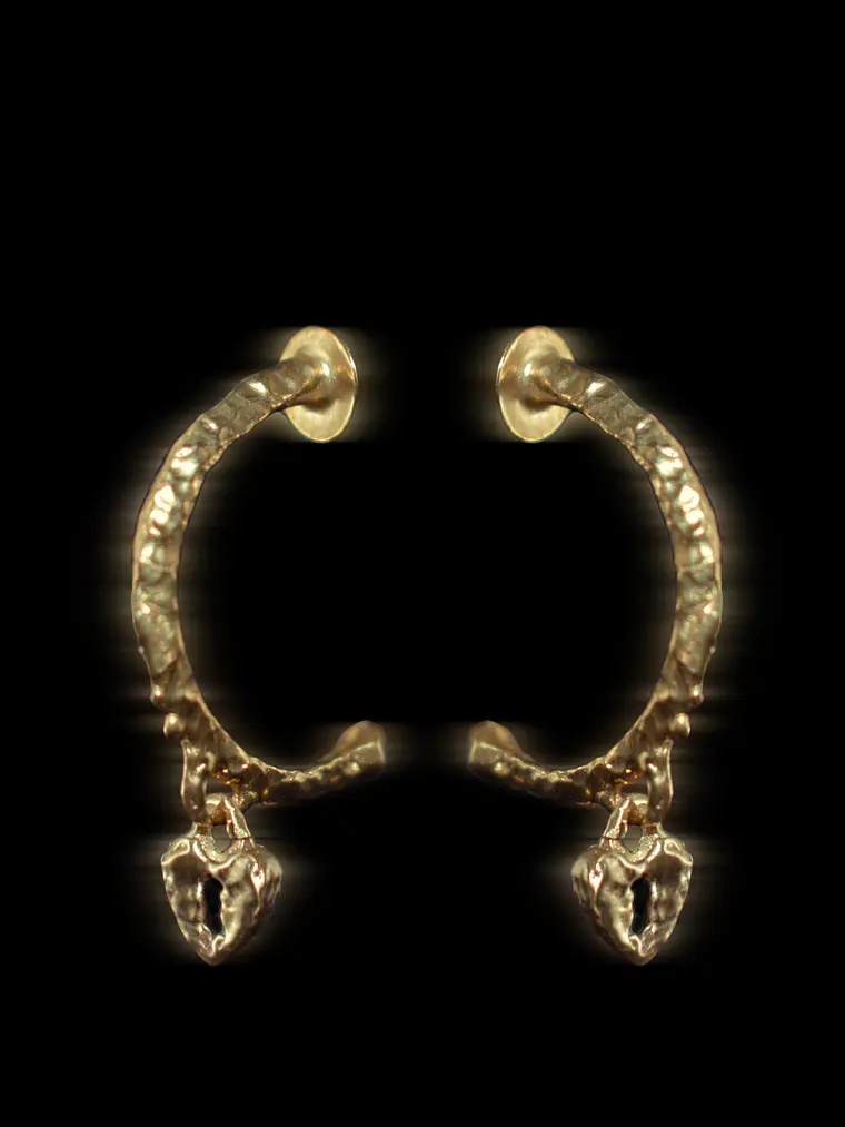 Aros Charm Corazón 1