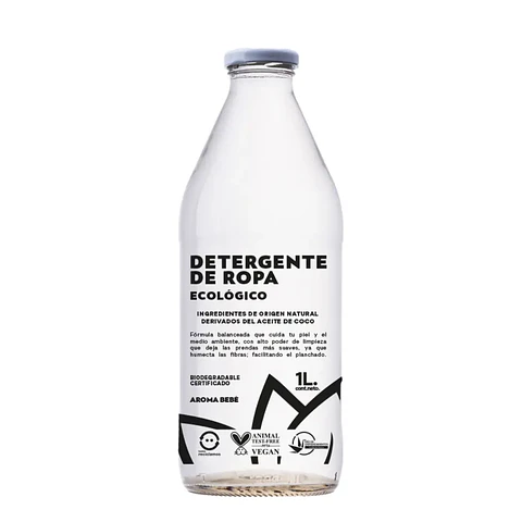 PACK 3 UNI DETERGENTE BOTELLA DE VIDRIO 