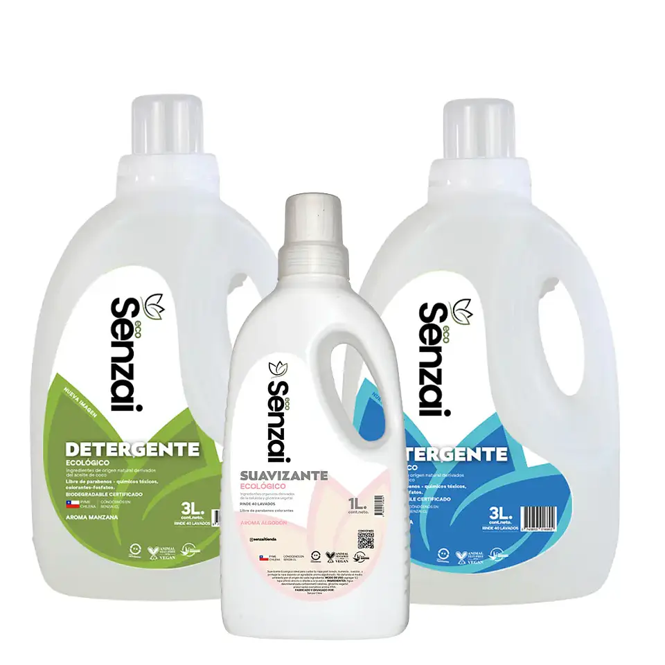PACK 2 DETERGENTES 1 SUAVIZANTE 4