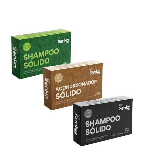 PACK TRIO CAPILAR - 2 Shampoo + 1 Acondicionador