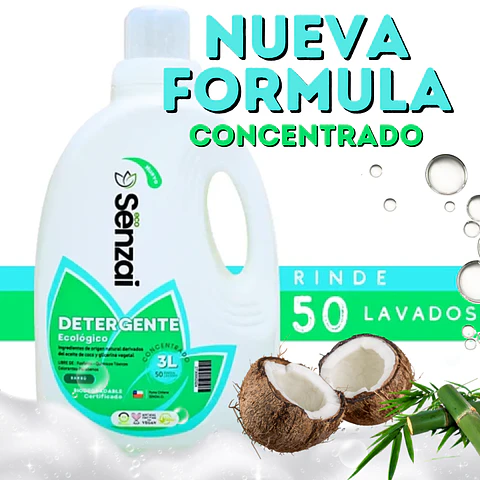 DETERGENTE ECOLÓGICO- CONCENTRADO 