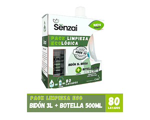 PACK DETERGENTE 3L + 500ML