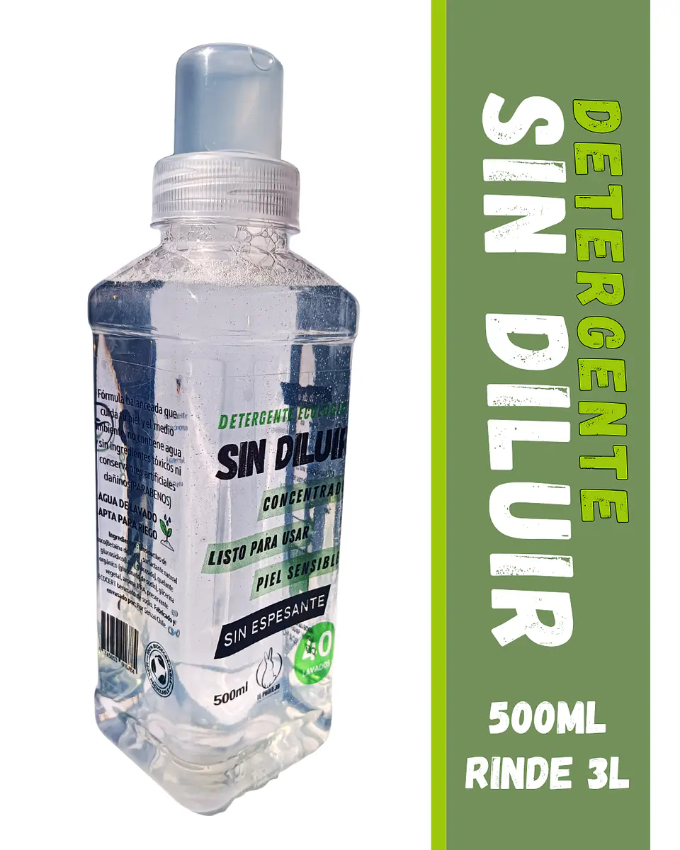 PACK DETERGENTE 3L + 500ML 5