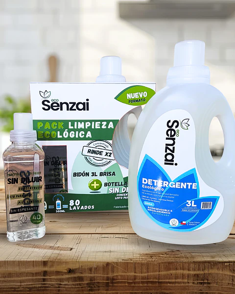 PACK DETERGENTE 3L + 500ML